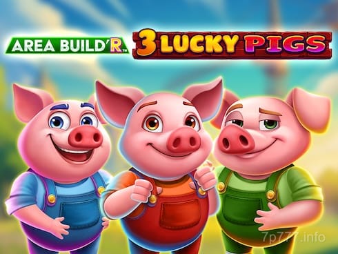 Area Build'R 3 Lucky Pigs Game Image